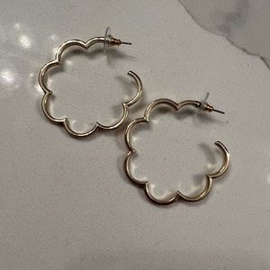 Scallop earrings